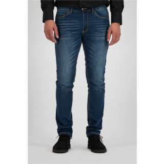 247Jeans - Palm Slim S07 Stretch Broek, Blauw L32 x W42