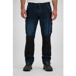 247Jeans - Bison D30 Non Stretch Broek, D/blauw L34 x W32