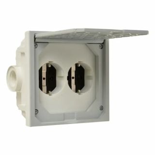 ABL - Vloer wcd inbouw 2v randaarde grijs