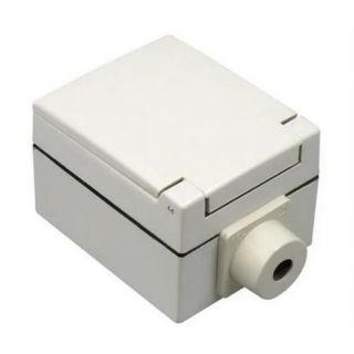 ABL - Perilex opbouw wcd vierkant met klep 400V 16A, 3P+N+E