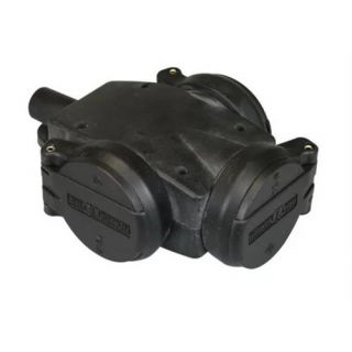 ABL - Rubber contra stekker + ra 3-voudig hang oog