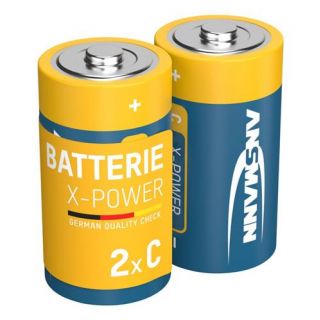 Ansmann - Alkaline x power batterij baby C / LR14 2-st.