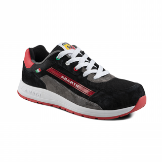 Abarth - Veiligheidsschoen S3 HRO Zwart/Rood, maat 40