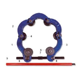 Alarm - Pijpsnijder "Walküre" I voor gietstaal, 80-200mm