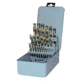 Alarm - HSS Cobalt spiraalboren set geslepen, 25-delig