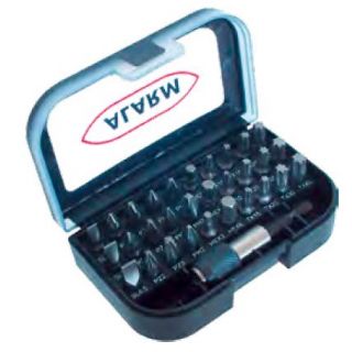 Alarm - 1/4" Bitset 26-delig