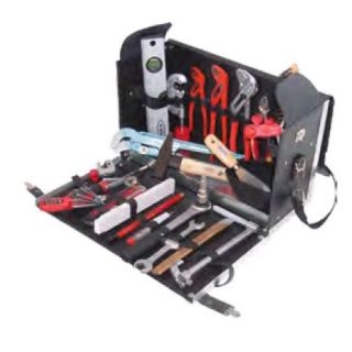 Alarm - Gereedschapstas L3, + Sanitair set 6, 24-dlg