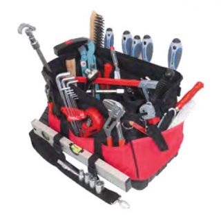 Alarm - Gereedschapstas TGU, + Sanitair set 7, 37-dlg