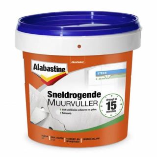 Alabastine - Sneldrogende muurvuller 1kg pot