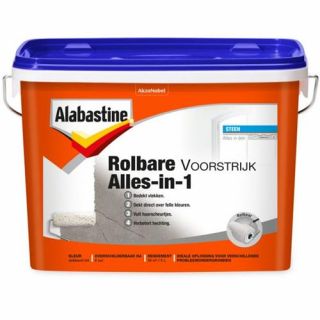 Alabastine - Rolbare voorstrijk alles in 1 5ltr