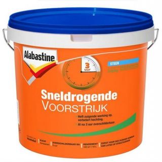 Alabastine - Voorstrijk sneldrogend 10ltr transparant