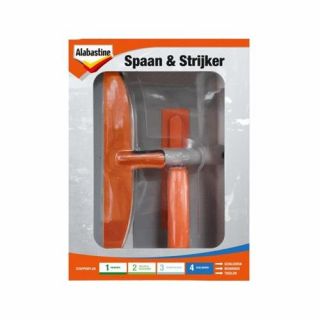 Alabastine - Spaan & strijker set