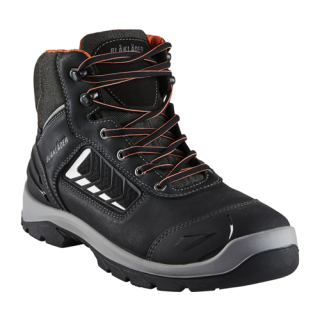 Blaklader - Veiligheidsschoen, S3 Hoog, Zwart/Oranje, 35