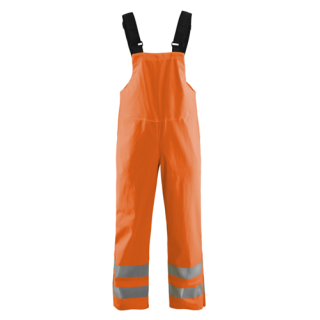 Blaklader - Bretelregenbroek High-Vis level 3, Oranje, S