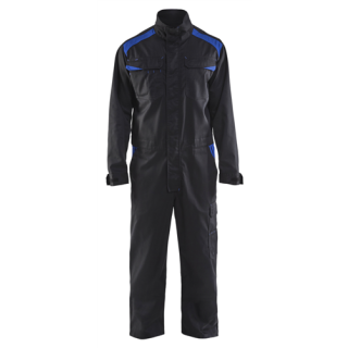 Blaklader - Overall Industrie, Zwart/Korenblauw, 60