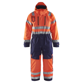 Blaklader - Winteroverall High-Vis Oranje/M-blauw, 56