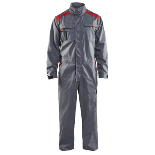 Blaklader - Overall Industrie Grijs/Rood, 44