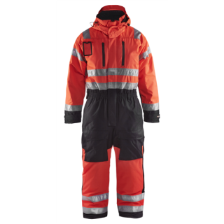 Blaklader - Winteroverall, High-Vis Rood/Zwart, 60