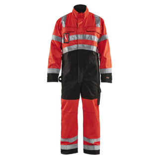 Blaklader - Overall, High-Vis Rood/Zwart, 50