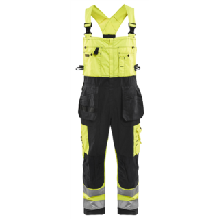 Blaklader - Bretelbroek, High-Vis Geel/Zwart, 52