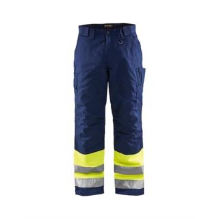 Blaklader - Winterwerkbroek, High Vis Geel/M-blauw, C146