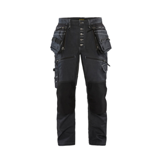 Blaklader - Baggy Denim Stretch, Zwart, C156