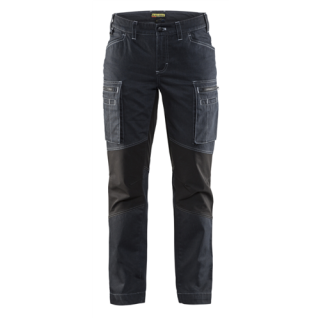Blaklader - Dames Service werkbroek, M-blauw/Zwart, 48