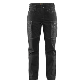 Blaklader - Dames Service werkbroek stretch, Zwart, 34