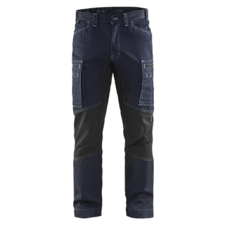 Blaklader - Service werkbroek stretch, M-blauw/Zwart, 50