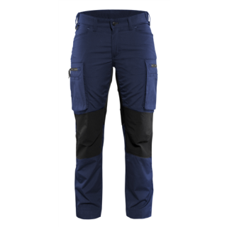 Blaklader - Dames werkbroek Stretch, M-blauw/Zwart, 46