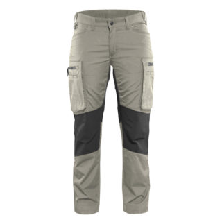 Blaklader - Dames Service werkbroek Stretch, Stone/Zwart, 44