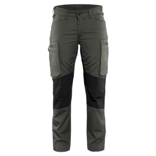 Blaklader - Dames werkbroek Stretch, Army Groen/Zwart, 42