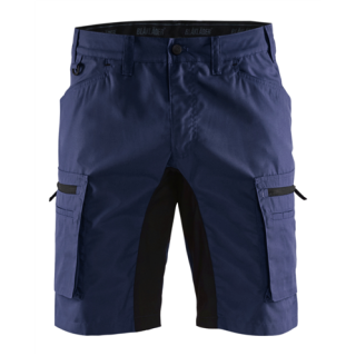 Blaklader - Service short stretch, M-blauw/Zwart, 56