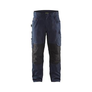 Blaklader - Service werkbroek stretch, M-blauw/Zwart, 62