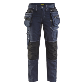 Blaklader - Dames werkbroek, M-blauw/Zwart, 34