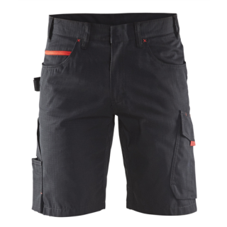 Blaklader - Service short, Zwart/Rood, 56