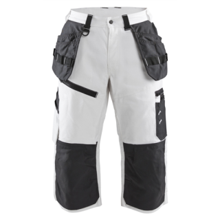 Blaklader - Piraatbroek, Wit/D-Grijs, 60