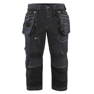 Blaklader - Piraatbroek denim stretch, M-blauw/Zwart, 52