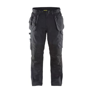 Blaklader - Service werkbroek stretch, Zwart/D-Grijs, 62