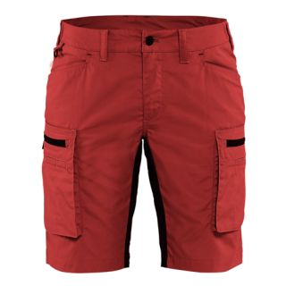 Blaklader - Dames Service Short stretch, Rood/Zwart, 50