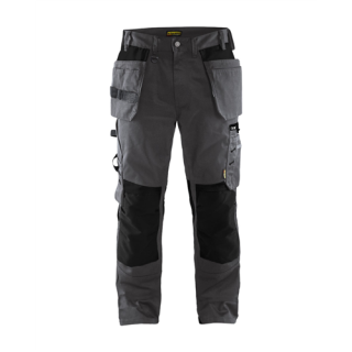 Blaklader - Werkbroek + spijkerzakken, D-Grijs/Zwart, D100