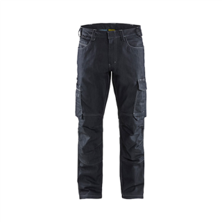 Blaklader - Service werkbroek denim stretch, M-blauw, 58
