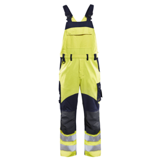 Blaklader - Bretelbroek Inherent, High-Vis Geel/M-blauw, 62