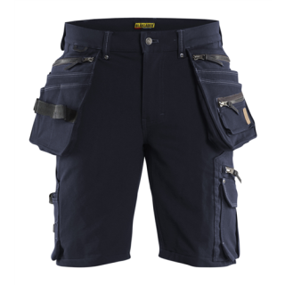 Blaklader - Short 4-weg stretch, M-blauw/Zwart, 44