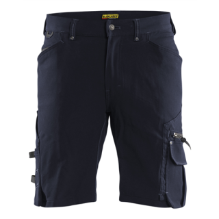 Blaklader - Short 4-weg stretch, M-blauw/Zwart, 44