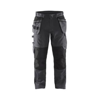 Blaklader - Service werkbroek stretch, M-Grijs/Zwart, 52