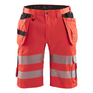 Blaklader - Short stretch, High Vis Rood, 56