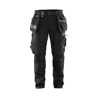 Blaklader - Werkbroek stretch + spijkerz., Zwart, 64