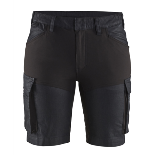 Blaklader - Dames service short stretch, M-blauw/Zwart, 46