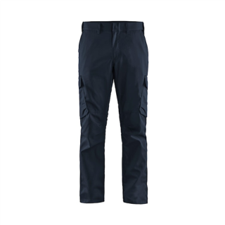 Blaklader - Ind. werkbroek stretch, M-blauw/Zwart, 58